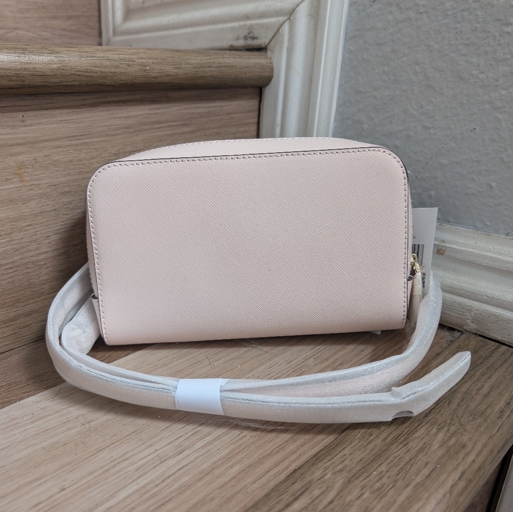 NWT Kate Spade KG036 Staci Dual Zip Around Crossbody Powdered Sugar - Picture 2 of 2